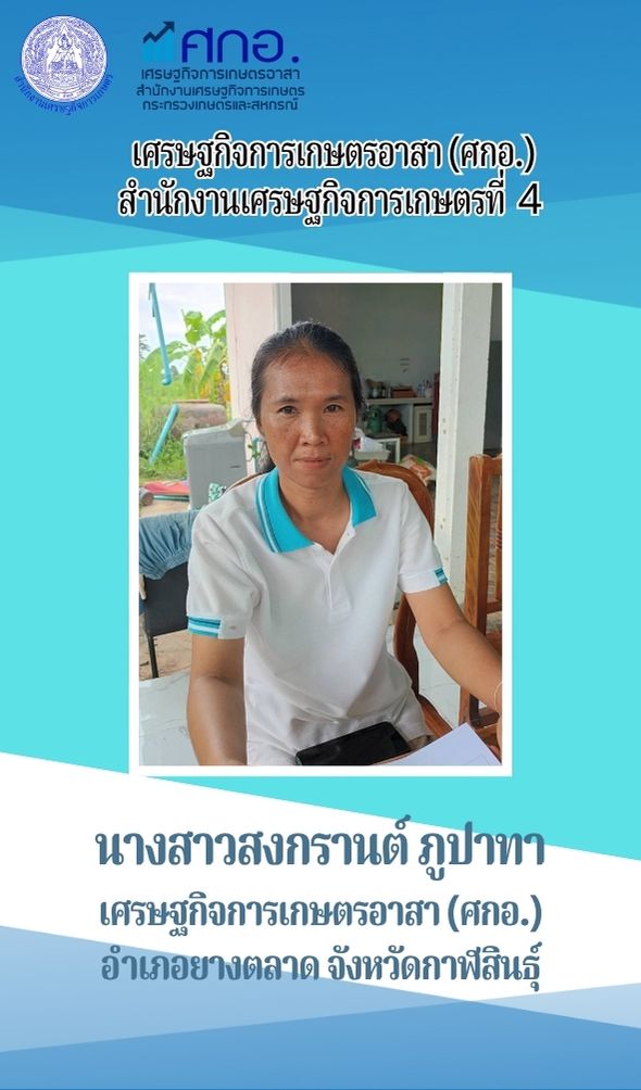 นางสาวสงกรานต์ ภูปาทา